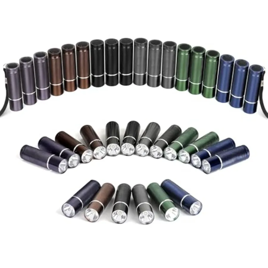 36-Pack Flashlights Set, Aluminum LED Flashlights Include AAA Batteries and Lanyard, Super Bright 100 Lumen Flashlight for Part
36-Pack Flashlights Set, Aluminum LED Flashlights Include AAA Batteries and Lanyard, Super Bright 100 Lumen Flashlight for Part