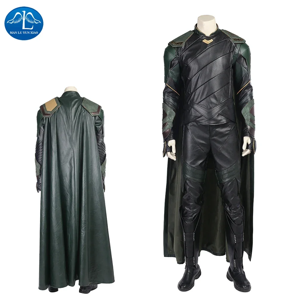 ManLuYunXiao Thor Ragnarok Cosplay Loki Cosplay Costume Faux Leather Outfit Halloween Men Green Cloak Vest Custom Made
ManLuYunXiao Thor Ragnarok Cosplay Loki Cosplay Costume Faux Leather Outfit Halloween Men Green Cloak Vest Custom Made