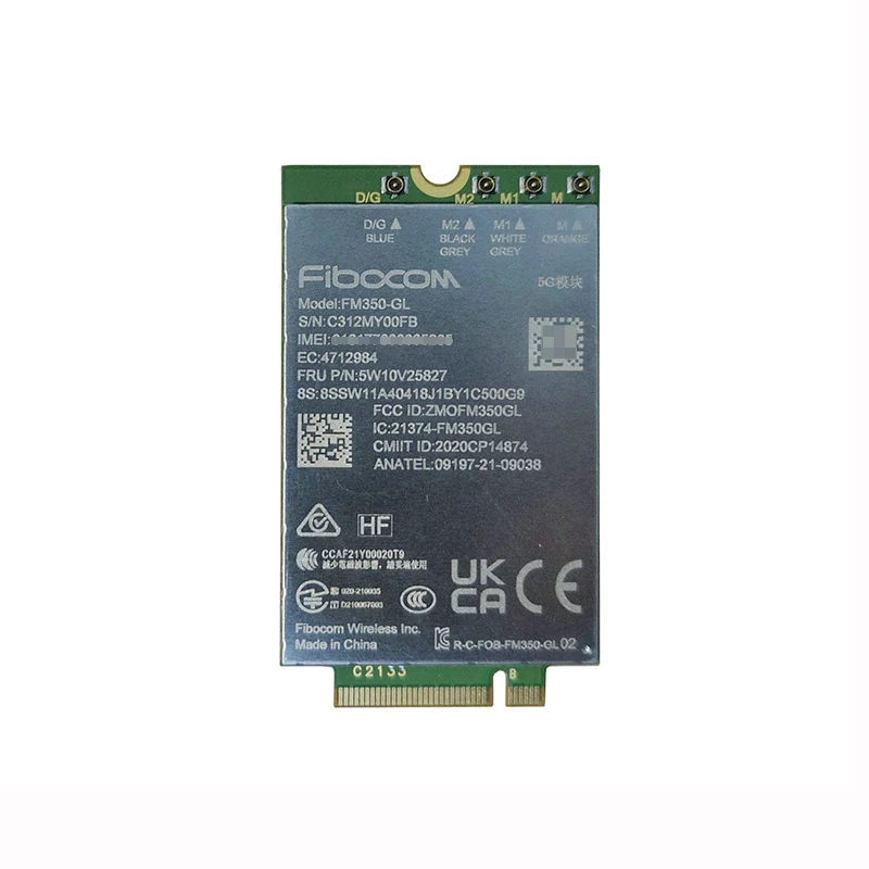 Fibocom FM350-GL 5W10V25827 5G Module Not Engineer Sample Thinkpad T14s X13 Gen3 X1 Carbon 10th X1 Yoga 7th P1 X1 Extreme Gen5
Fibocom FM350-GL 5W10V25827 5G Module Not Engineer Sample Thinkpad T14s X13 Gen3 X1 Carbon 10th X1 Yoga 7th P1 X1 Extreme Gen5