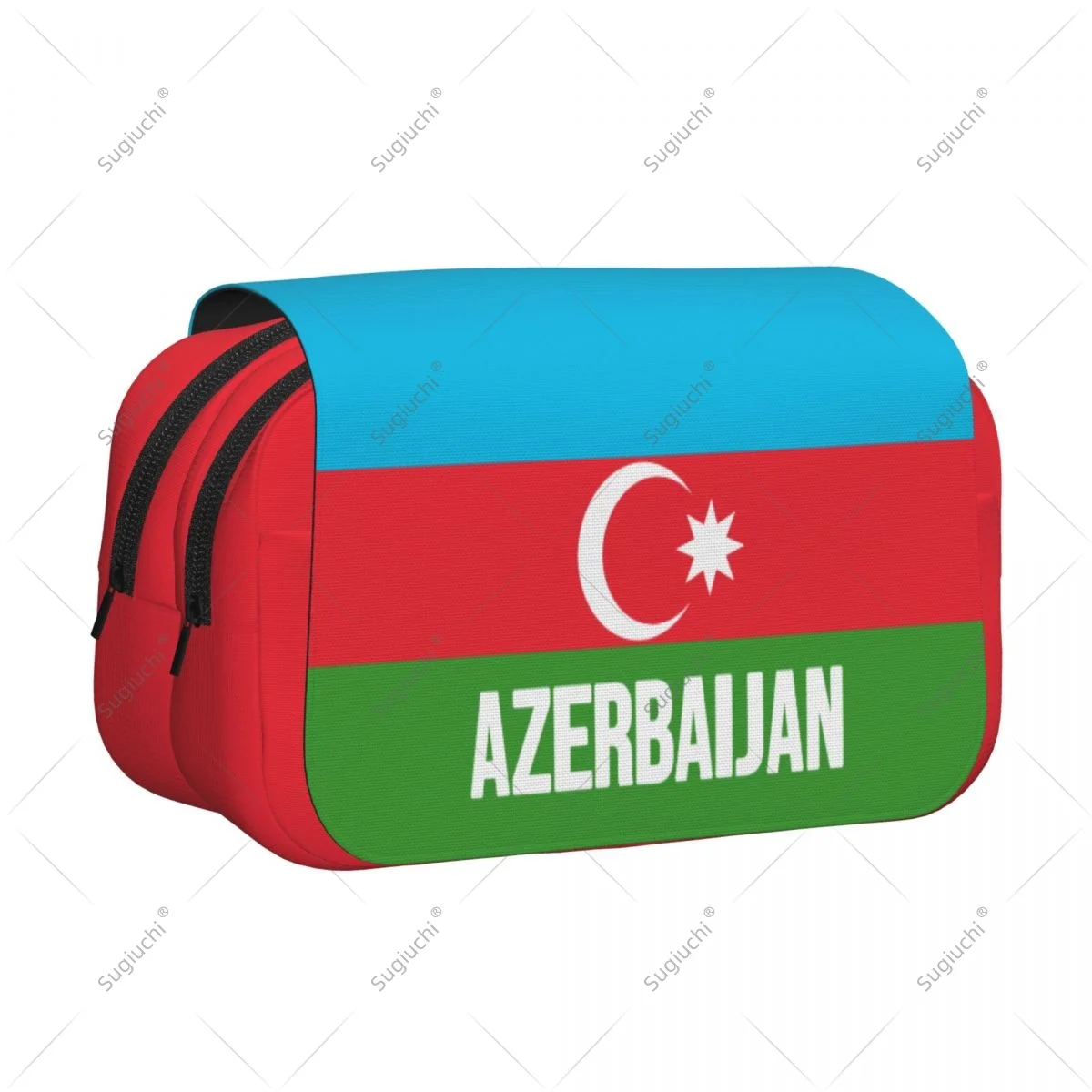 Pencil Case Scissors Bags 3D Azerbaijan Flag Double-layer Oxford Cloth Stationery Storage Pen Box Case
Pencil Case Scissors Bags 3D Azerbaijan Flag Double-layer Oxford Cloth Stationery Storage Pen Box Case