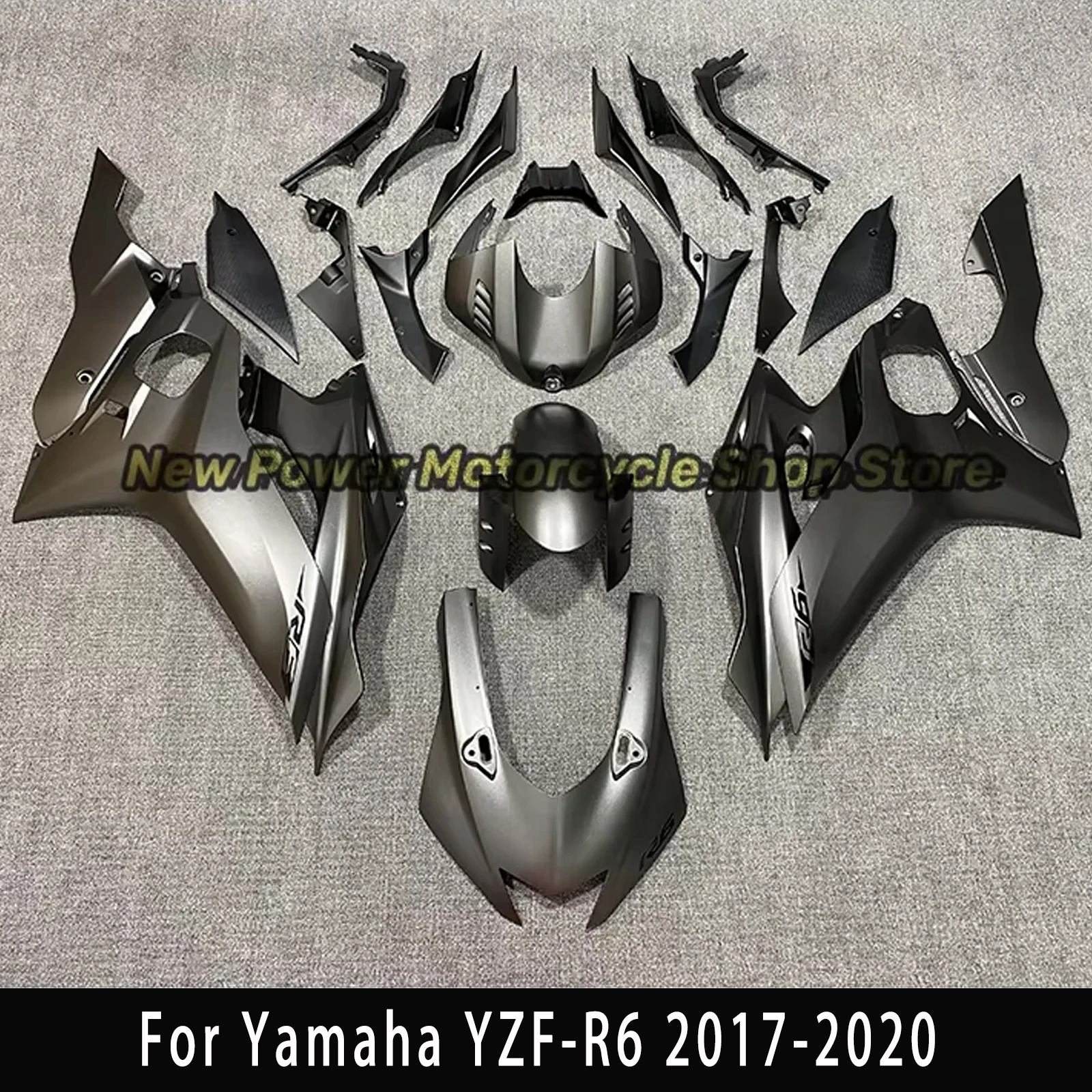 Motorcycle Fairing Kit Suitable For Yamaha R6 17-20 Years YZF600 2017 2018 2019 2020 Fairing Silver Grey
Motorcycle Fairing Kit Suitable For Yamaha R6 17-20 Years YZF600 2017 2018 2019 2020 Fairing Silver Grey