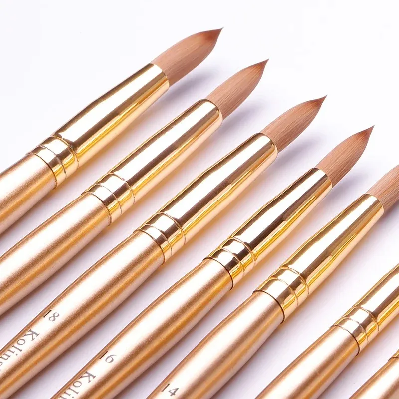 Nail Art Brush Set – Golden 14# & 16# with Nail Forms, Tape, Brush Cup, Metal Palette & Stick – Manicure Tool Kit
Nail Art Brush Set – Golden 14# & 16# with Nail Forms, Tape, Brush Cup, Metal Palette & Stick – Manicure Tool Kit