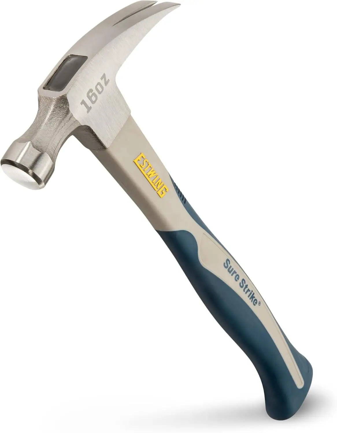 16 oz Rip Claw Hammer with Smooth Face & Carbon Fiber Handle - Durable Tool for Home and Workshop
16 oz Rip Claw Hammer with Smooth Face & Carbon Fiber Handle - Durable Tool for Home and Workshop