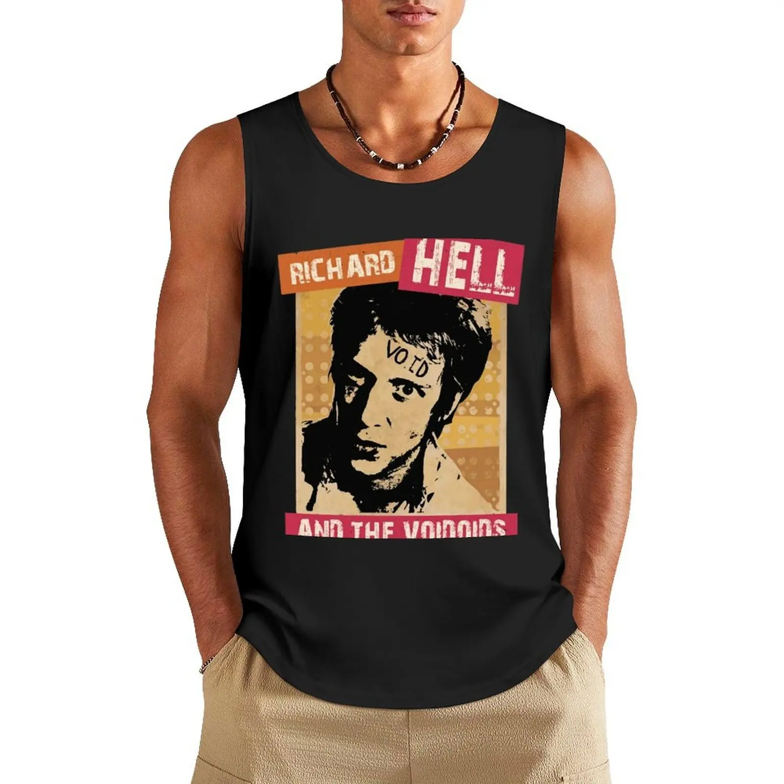 Richard Hell and The Voidoids band Tank Top Men's summer vest Men's clothes sleeveless gym shirt man fitness sports suits
Richard Hell and The Voidoids band Tank Top Men's summer vest Men's clothes sleeveless gym shirt man fitness sports suits