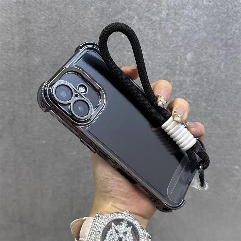 For Redmi K90 Pro Max 15 15C Note 15 Turbo 4 Pro Plus A5 4G 5G Plating Frame Casing With Strap Rope Shockproof Soft Back Cover
For Redmi K90 Pro Max 15 15C Note 15 Turbo 4 Pro Plus A5 4G 5G Plating Frame Casing With Strap Rope Shockproof Soft Back Cover
