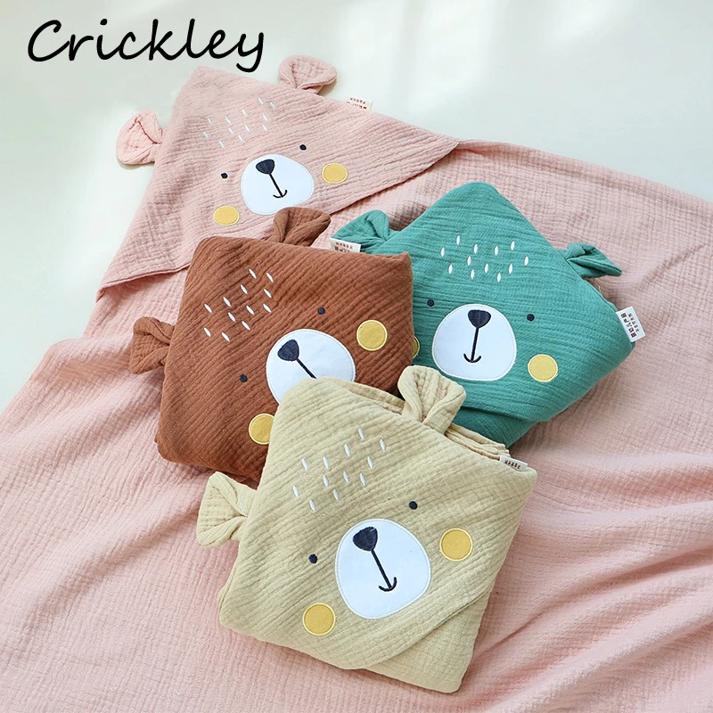 Cartoon Rabbit Bear Baby Boys Girls Blanket Soft Cotton Newborn Swaddle Blanket Breathable Hooded Kids Children Bath Towel
Cartoon Rabbit Bear Baby Boys Girls Blanket Soft Cotton Newborn Swaddle Blanket Breathable Hooded Kids Children Bath Towel