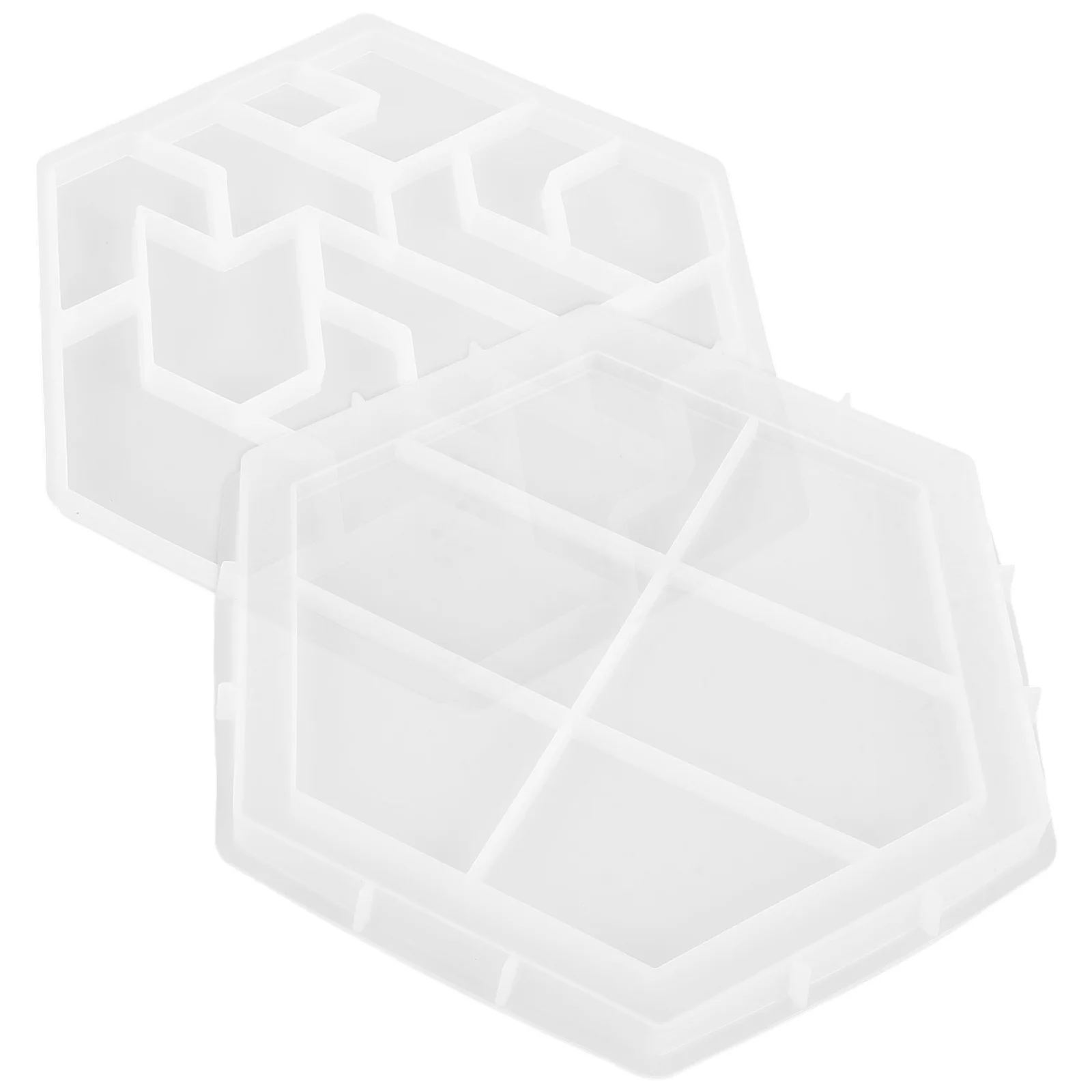 Hexagonal Jigsaw Puzzle Mold Coaster Molds Game Board Tray Creative Silica Gel Epoxy Tangram
Hexagonal Jigsaw Puzzle Mold Coaster Molds Game Board Tray Creative Silica Gel Epoxy Tangram