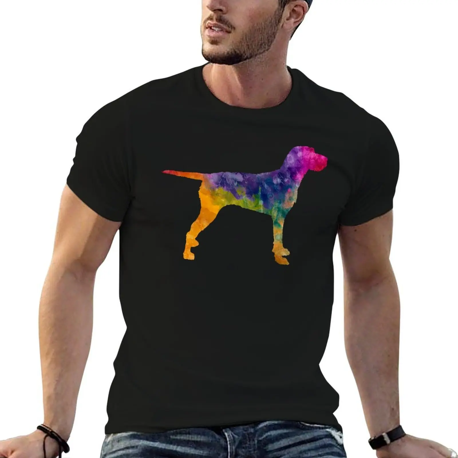 Hungarian Wirehaired Vizsla in watercolor T-Shirt man t shirt summer t shirts for man pack white T-Shirt
Hungarian Wirehaired Vizsla in watercolor T-Shirt man t shirt summer t shirts for man pack white T-Shirt