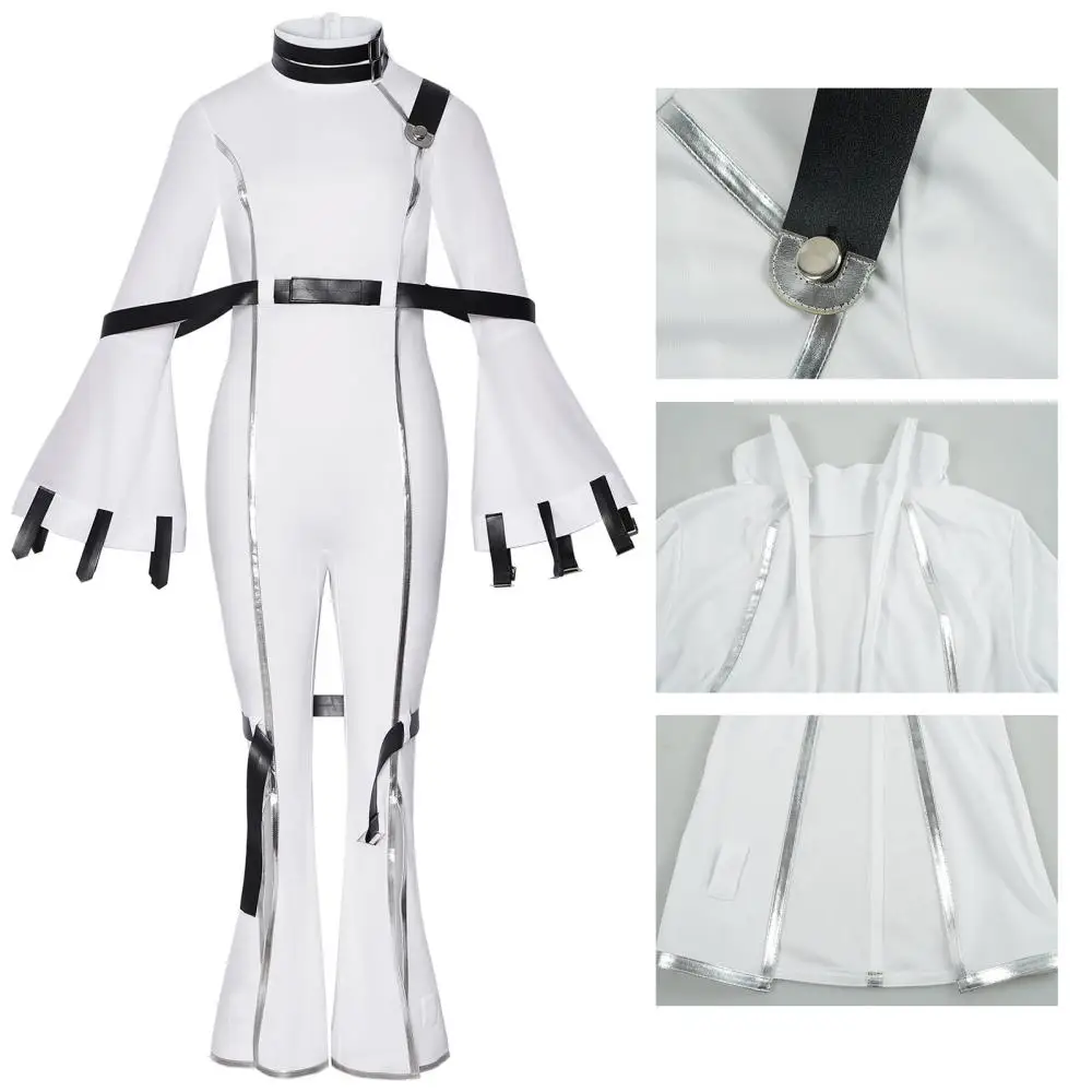 C.C. White Jumpsuit Cosplay Costume Anime Girl CC Halloween Outfits Party Dress Roleplay Lelouch of the Rebellion
C.C. White Jumpsuit Cosplay Costume Anime Girl CC Halloween Outfits Party Dress Roleplay Lelouch of the Rebellion