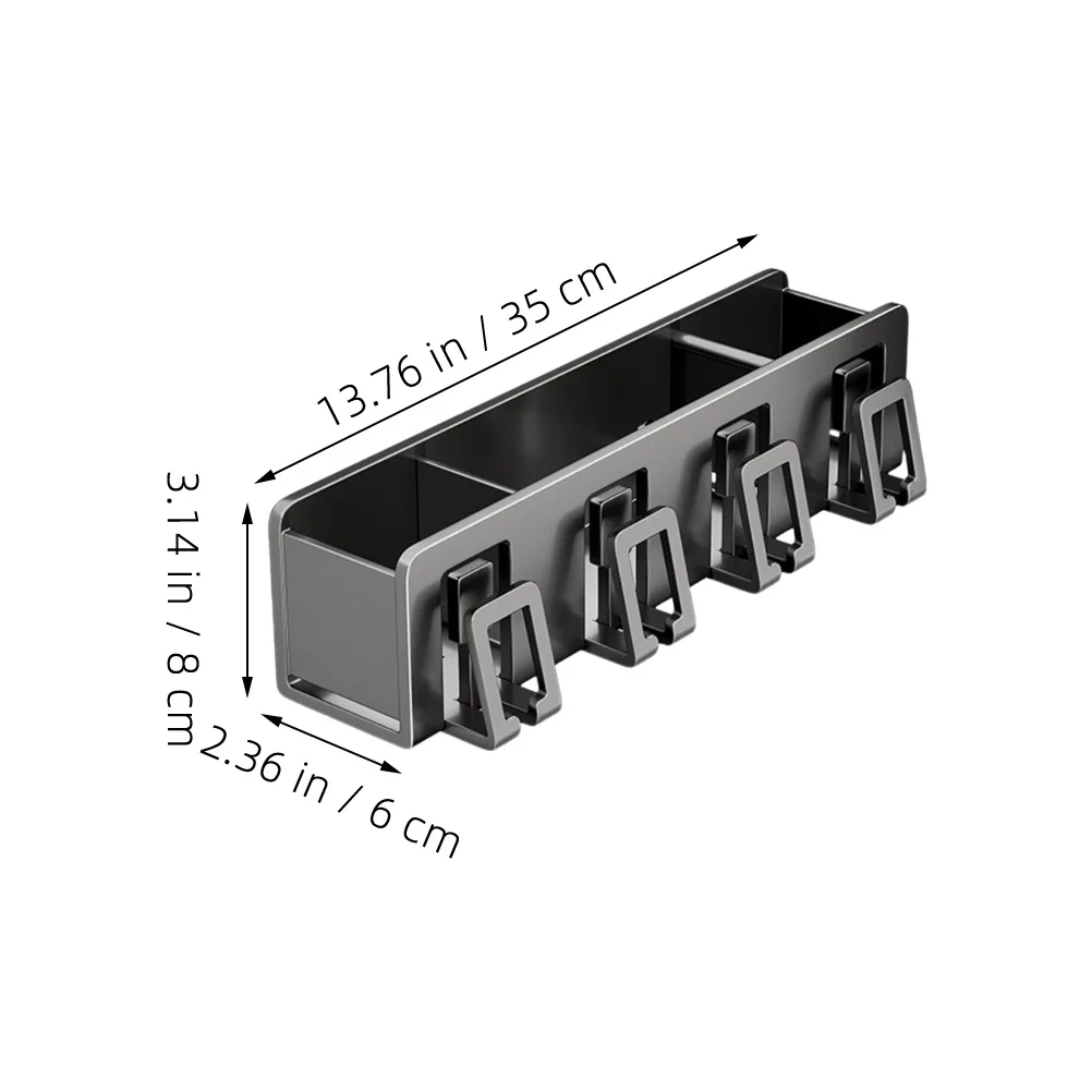 Space Aluminum Bathroom Wall Mounted Toothbrush Holder Punch Free Rack Organizer for Toothbrush Toothpaste Razor Multi
Space Aluminum Bathroom Wall Mounted Toothbrush Holder Punch Free Rack Organizer for Toothbrush Toothpaste Razor Multi