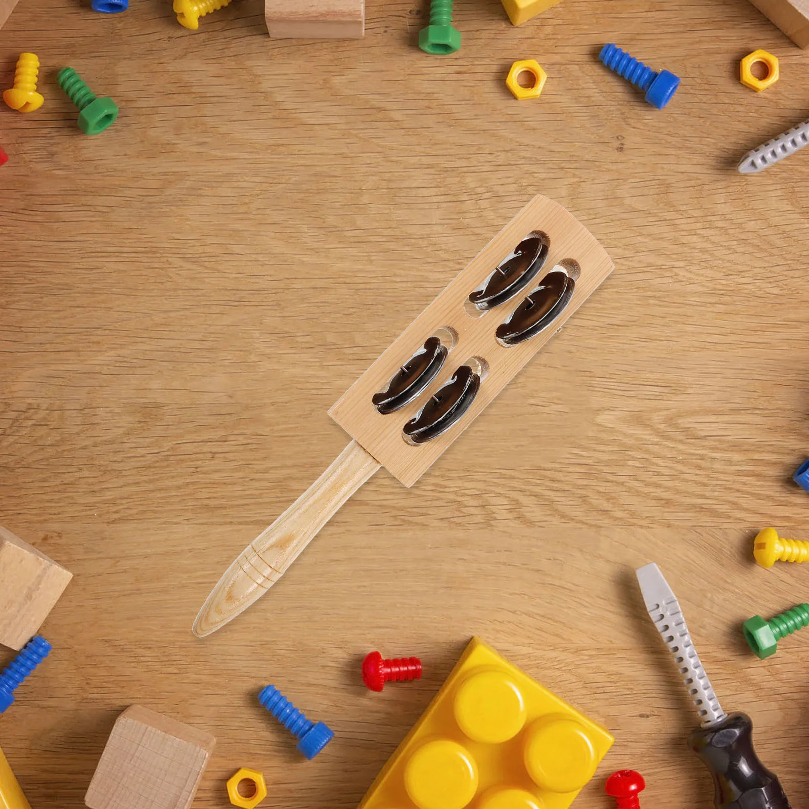 4 Bell Board Wipe Kids Hand Percussion Instruments Jingle Bells Shaker Musical Toys Smooth Surface Childfriendly Design Home
4 Bell Board Wipe Kids Hand Percussion Instruments Jingle Bells Shaker Musical Toys Smooth Surface Childfriendly Design Home