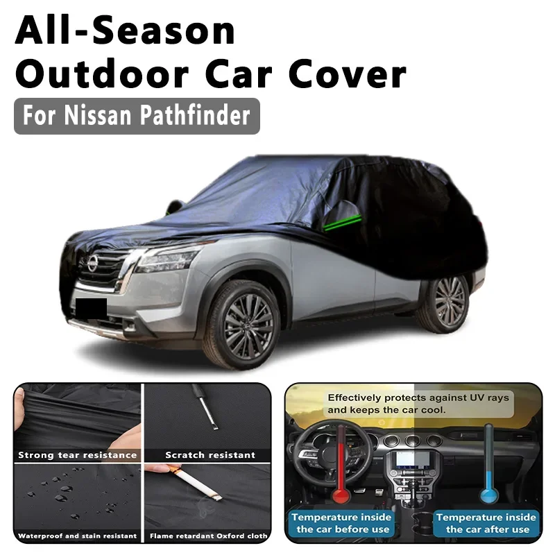 For Nissan Pathfinder R50 R51 R52 R53 Outdoor Waterproof Dustproof UV Resistant Car Cover Protector
For Nissan Pathfinder R50 R51 R52 R53 Outdoor Waterproof Dustproof UV Resistant Car Cover Protector