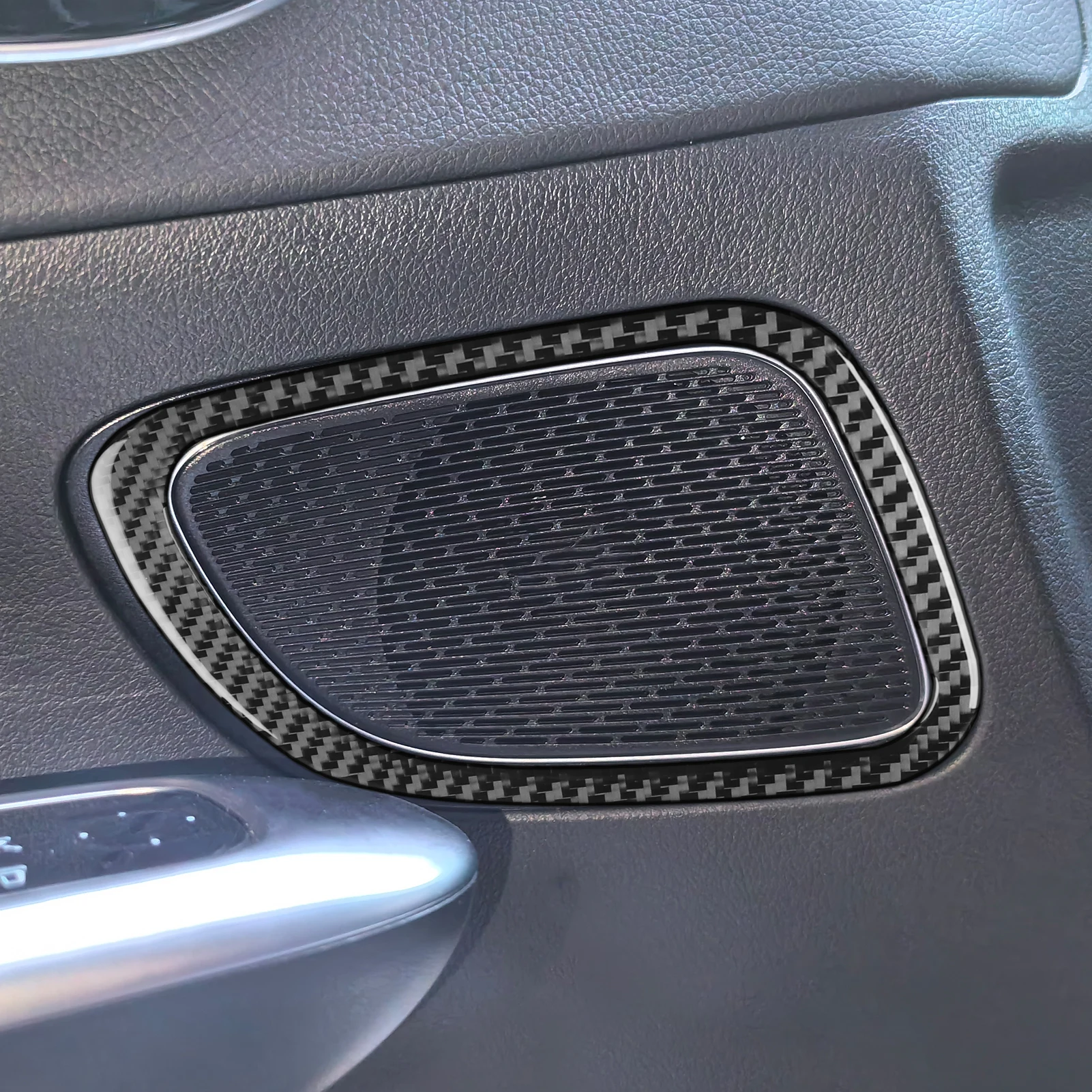 FOR Mercedes-Benz C-Class GLC 2022-2024 Carbon Fiber Car Door Audio Speaker Panel Frame Decoration Interior Accessories Stickers
FOR Mercedes-Benz C-Class GLC 2022-2024 Carbon Fiber Car Door Audio Speaker Panel Frame Decoration Interior Accessories Stickers