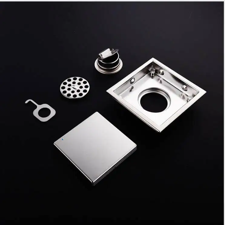 Invisible Stainless Steel Floor Drainer 110x110mm Dual Use Bathroom Kitchen Washing Machine Drain Deodorant Removable Cleanable
Invisible Stainless Steel Floor Drainer 110x110mm Dual Use Bathroom Kitchen Washing Machine Drain Deodorant Removable Cleanable