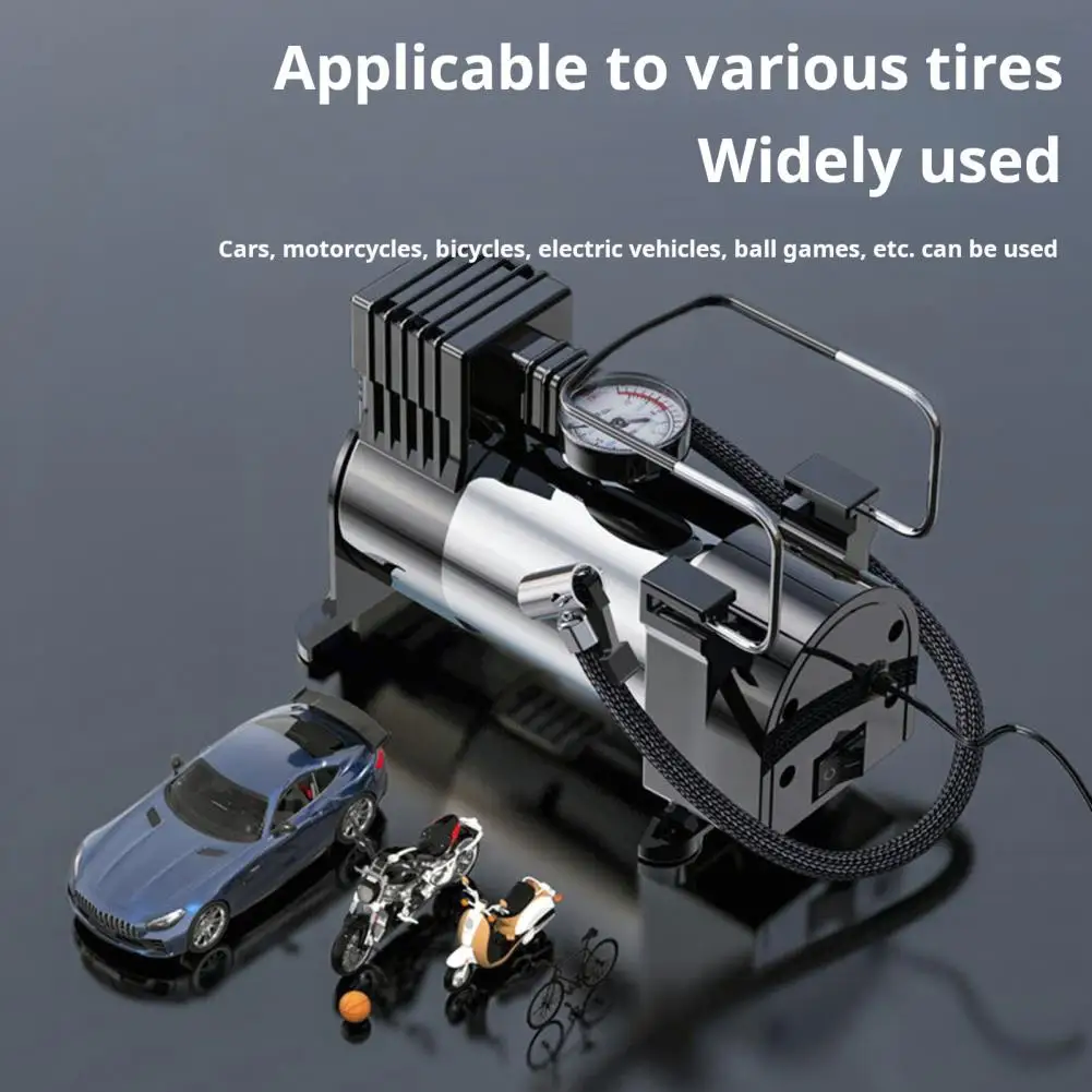 Electric Tire Inflator Portable Air Compressor Efficient 12v Mini Car Air Pump Quick Inflating Portable Electric for Motorcycle
Electric Tire Inflator Portable Air Compressor Efficient 12v Mini Car Air Pump Quick Inflating Portable Electric for Motorcycle