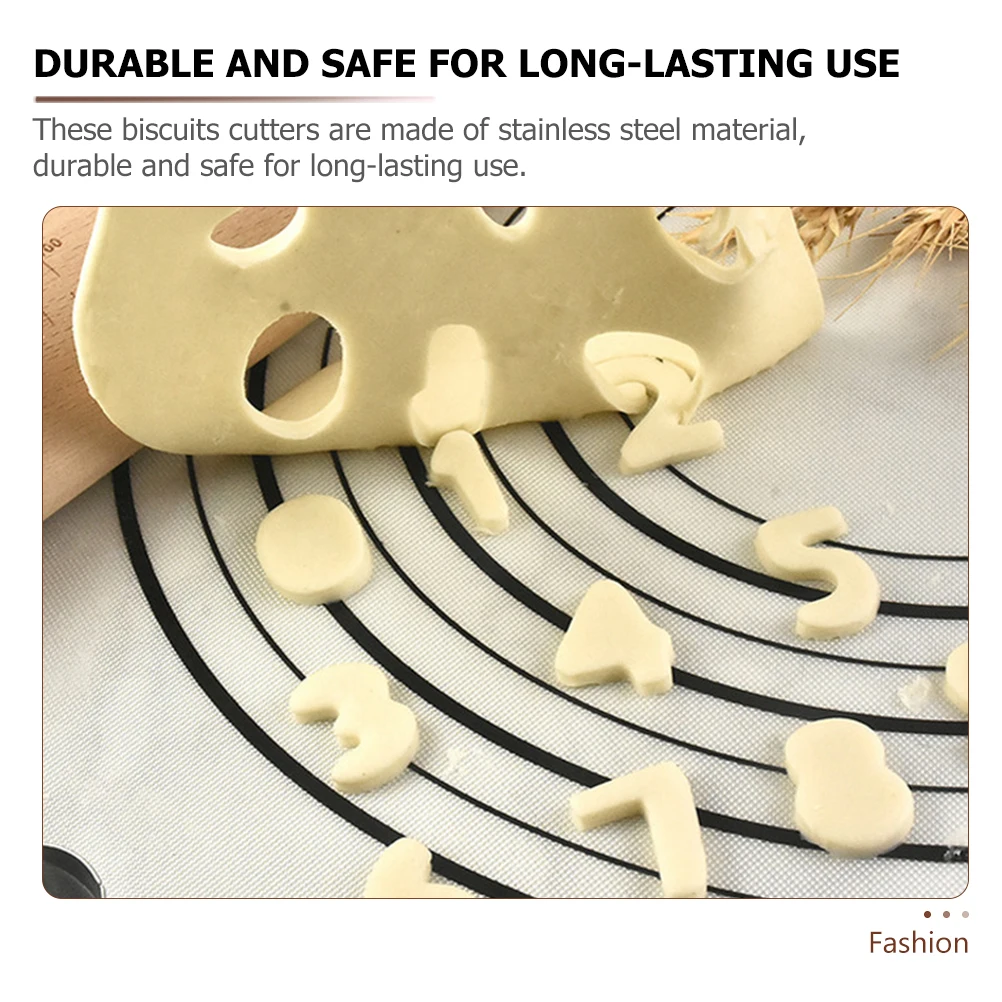 36 Pcs Biscuit Cutters Cookie Fondant Pastry Decorating Shaper for Baking Bakery Molds Stainless Steel Christmas Cookies
36 Pcs Biscuit Cutters Cookie Fondant Pastry Decorating Shaper for Baking Bakery Molds Stainless Steel Christmas Cookies