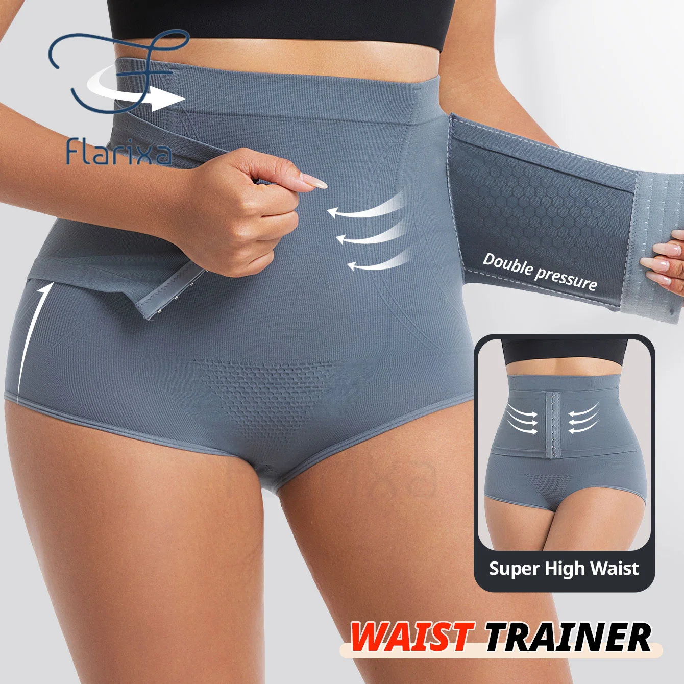 Women Seamless High Waist Waist Cincher Panty Briefs Strong Compression Faja Shaperwear Tummy Control Body Shaper Belly Shaping
Women Seamless High Waist Waist Cincher Panty Briefs Strong Compression Faja Shaperwear Tummy Control Body Shaper Belly Shaping