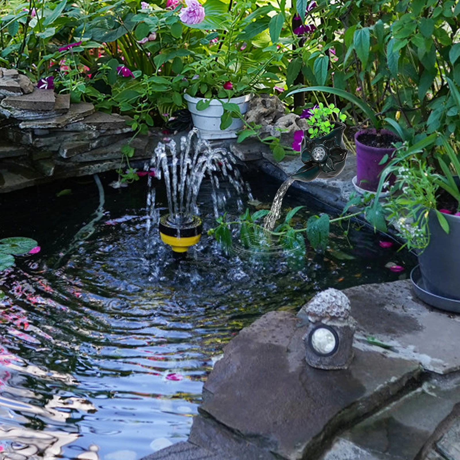 Ceramic Fountain Spout Replacement Decorative Waterfall Accessory Outdoor Garden Pond Circulating Landscape Water Features Decor
Ceramic Fountain Spout Replacement Decorative Waterfall Accessory Outdoor Garden Pond Circulating Landscape Water Features Decor