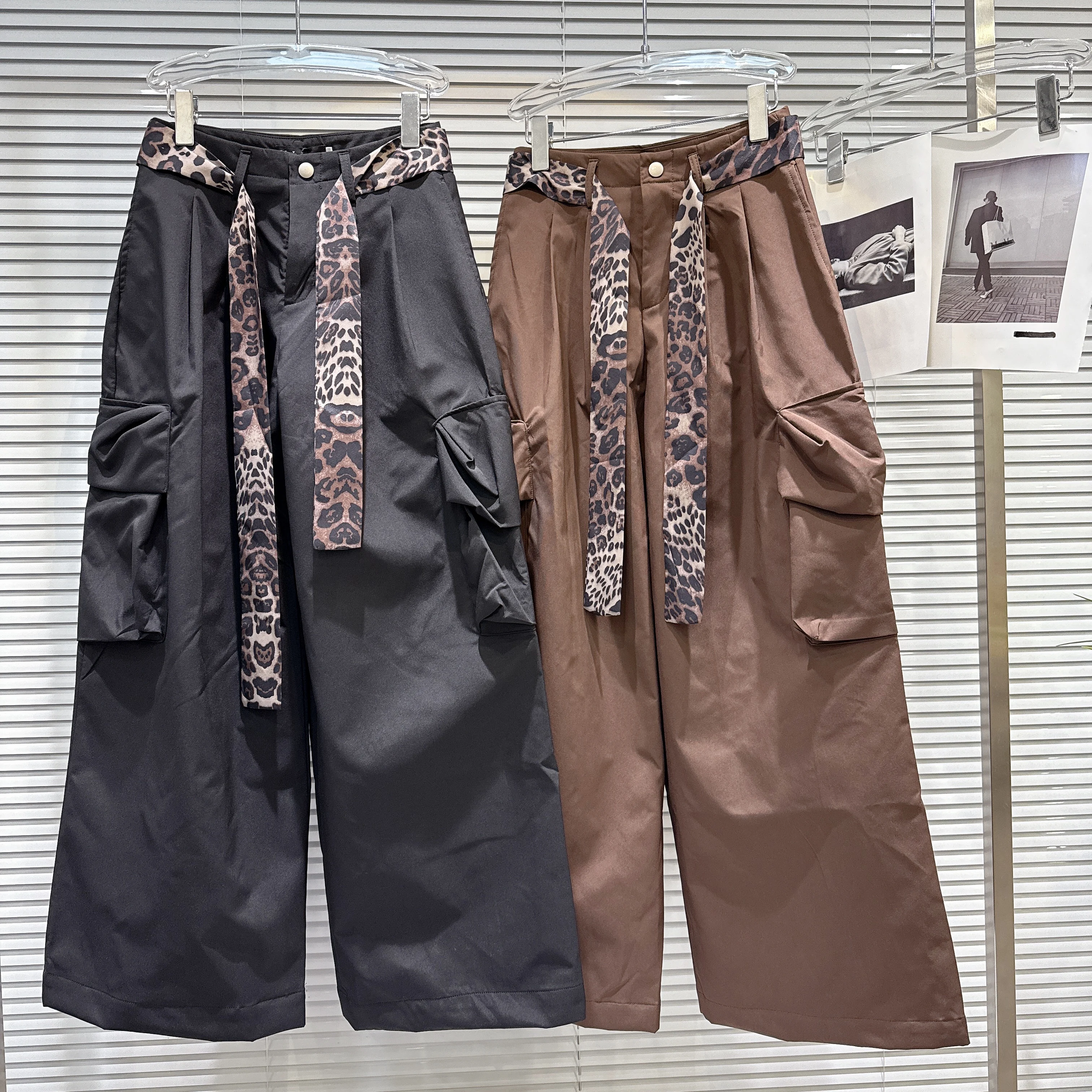 2025 Fall New Sweet Cool Baddie Camouflage Belt Pocket Design Straight Leg Cargo Pants Casual Pants
2025 Fall New Sweet Cool Baddie Camouflage Belt Pocket Design Straight Leg Cargo Pants Casual Pants