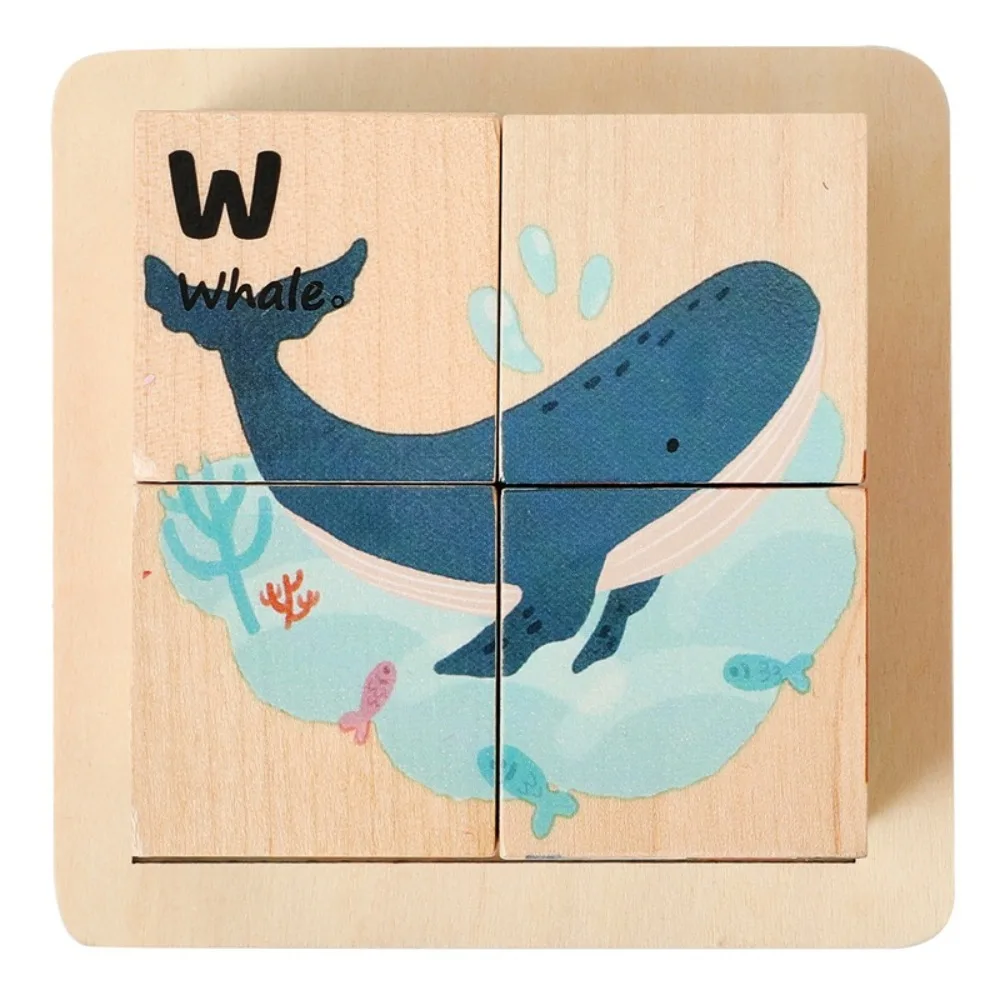 Wood Animal Sliding Puzzle Brain Training Movable Jigsaw Toy Matching Memory Game Montessori Toy Intelligence Game
Wood Animal Sliding Puzzle Brain Training Movable Jigsaw Toy Matching Memory Game Montessori Toy Intelligence Game