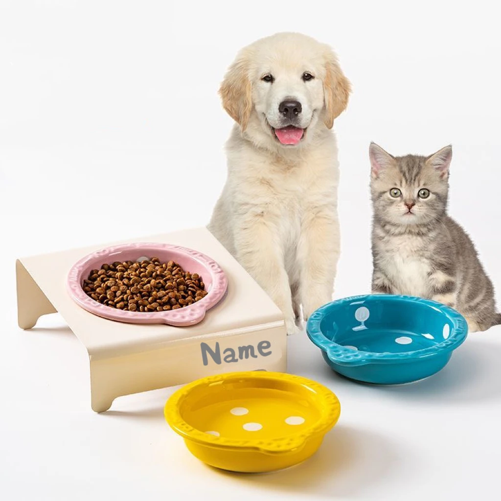 Name custom Dog Bowl Ceramic Matte Pet Bowl Cervical Spine Protector Anti Knock Over Personalized Pet Feeding Supplies Cat Acces
Name custom Dog Bowl Ceramic Matte Pet Bowl Cervical Spine Protector Anti Knock Over Personalized Pet Feeding Supplies Cat Acces