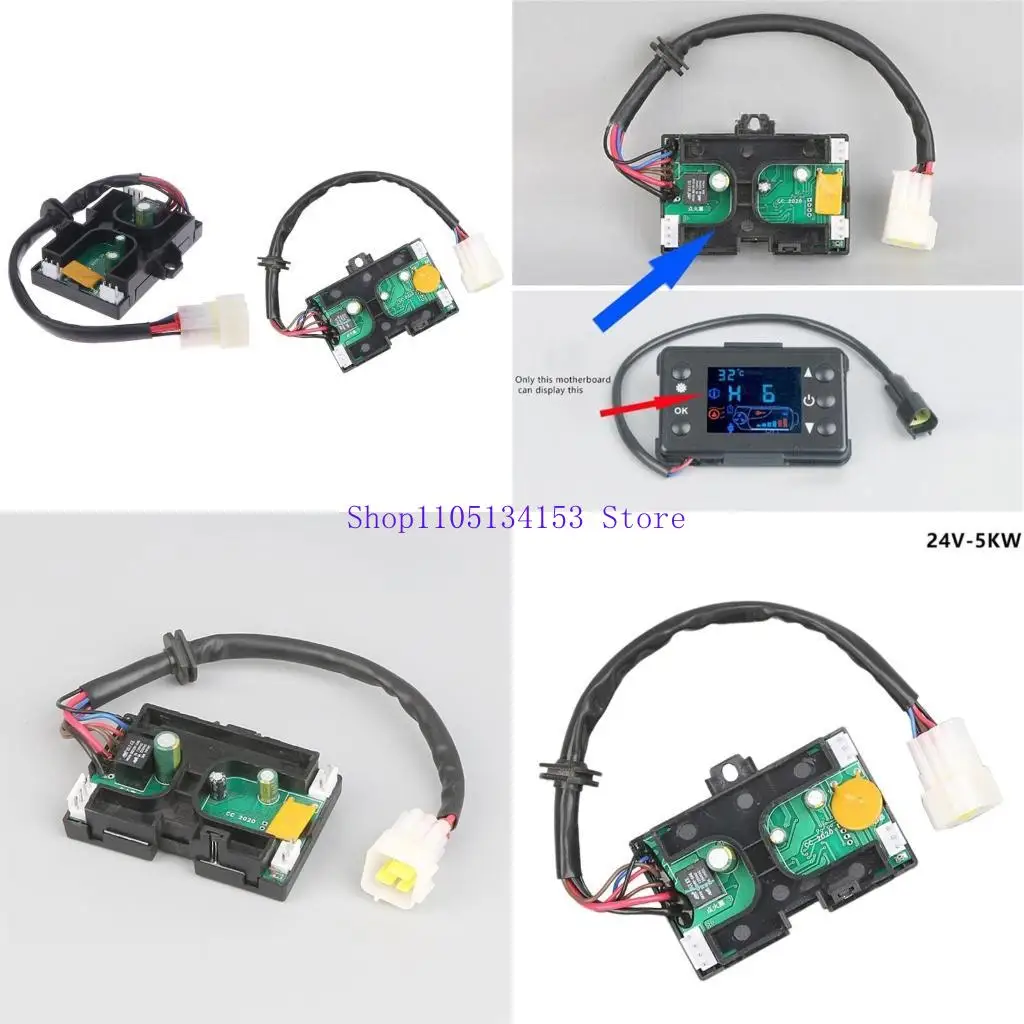12 В/24 В автоматическая плата контроллера материнской платы, совместимый с воздушным парковочным дизельным обогревателем 5 кВт, сменные аксессуары
12 В/24 В автоматическая плата контроллера материнской платы, совместимый с воздушным парковочным дизельным обогревателем 5 кВт, сменные аксессуары