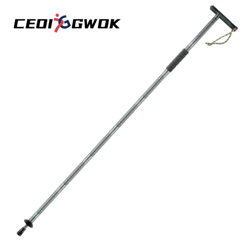 CEOI GWOK Multi Function Trekking Poles T Handle Hiking Staff Walking Climbing Foldable Walking Stick Outdoor Mountain Walking
CEOI GWOK Multi Function Trekking Poles T Handle Hiking Staff Walking Climbing Foldable Walking Stick Outdoor Mountain Walking
