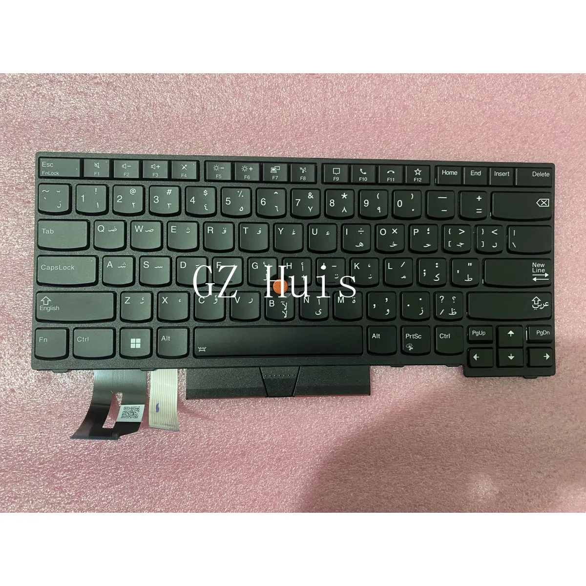 Новая оригинальная арабская клавиатура с подсветкой для Lenovo ThinkPad T14 P14s Gen 1 Gen 2, 5N20V43765 5N20V43909 5N20V44053
Новая оригинальная арабская клавиатура с подсветкой для Lenovo ThinkPad T14 P14s Gen 1 Gen 2, 5N20V43765 5N20V43909 5N20V44053