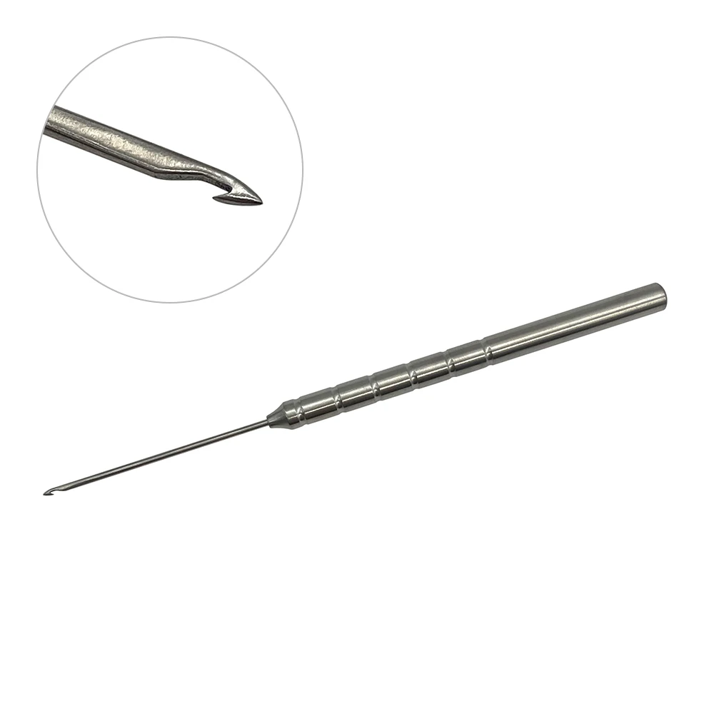 Surgical Pull Hook Wire hook pointed tip 153mm Stainless steel Plastic Surgical Instruments
Surgical Pull Hook Wire hook pointed tip 153mm Stainless steel Plastic Surgical Instruments