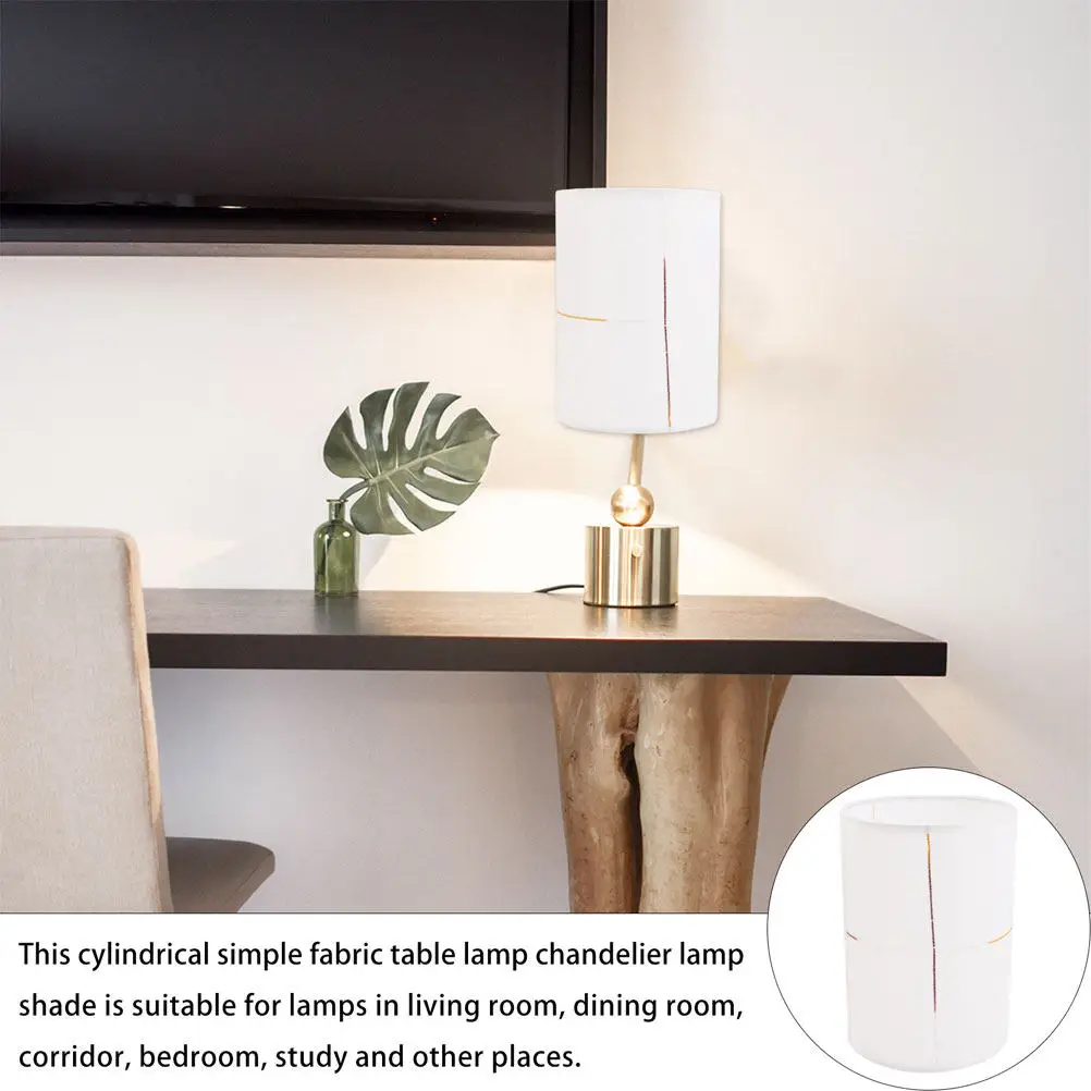 Тканевый цилиндрический абажур, художественный тканевый чехол для лампы, подвесной декоративный светильник, современный аксессуар для домашнего освещения
Тканевый цилиндрический абажур, художественный тканевый чехол для лампы, подвесной декоративный светильник, современный аксессуар для домашнего освещения