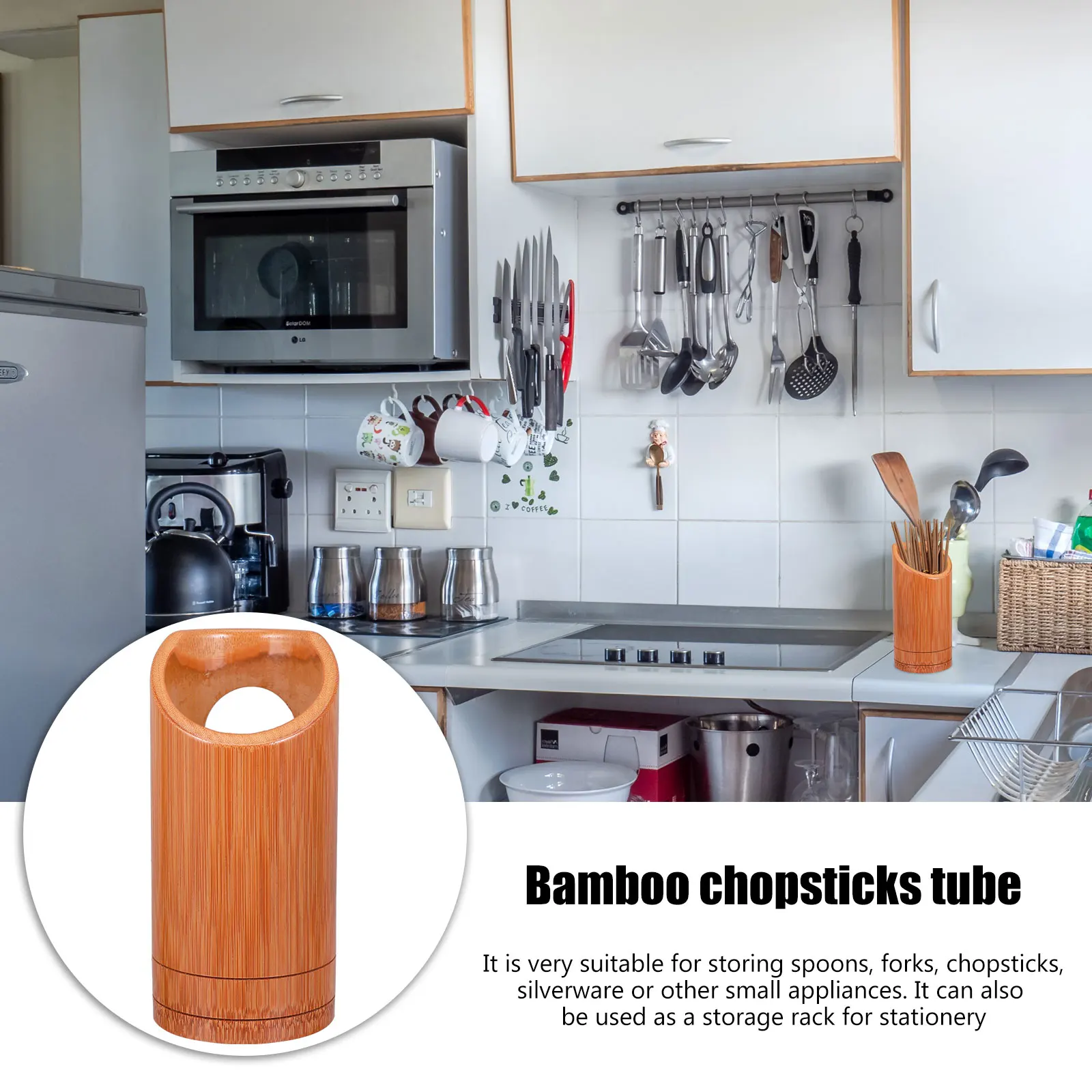1pc Bamboo Chopstick Holder Multifunctional Tableware Organizer Kitchen Utensils Storage Container for Home Restaurant
1pc Bamboo Chopstick Holder Multifunctional Tableware Organizer Kitchen Utensils Storage Container for Home Restaurant