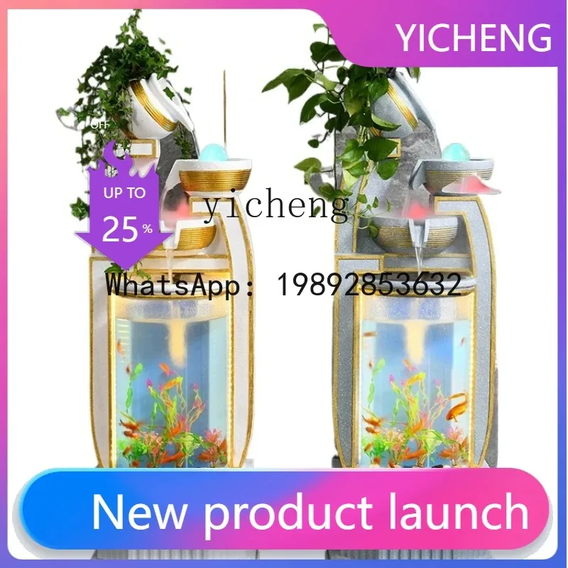 X1 Fish Tank Flowing Water Ornaments TV Cabinet Floor Indoor Rockery Fountain
X1 Fish Tank Flowing Water Ornaments TV Cabinet Floor Indoor Rockery Fountain