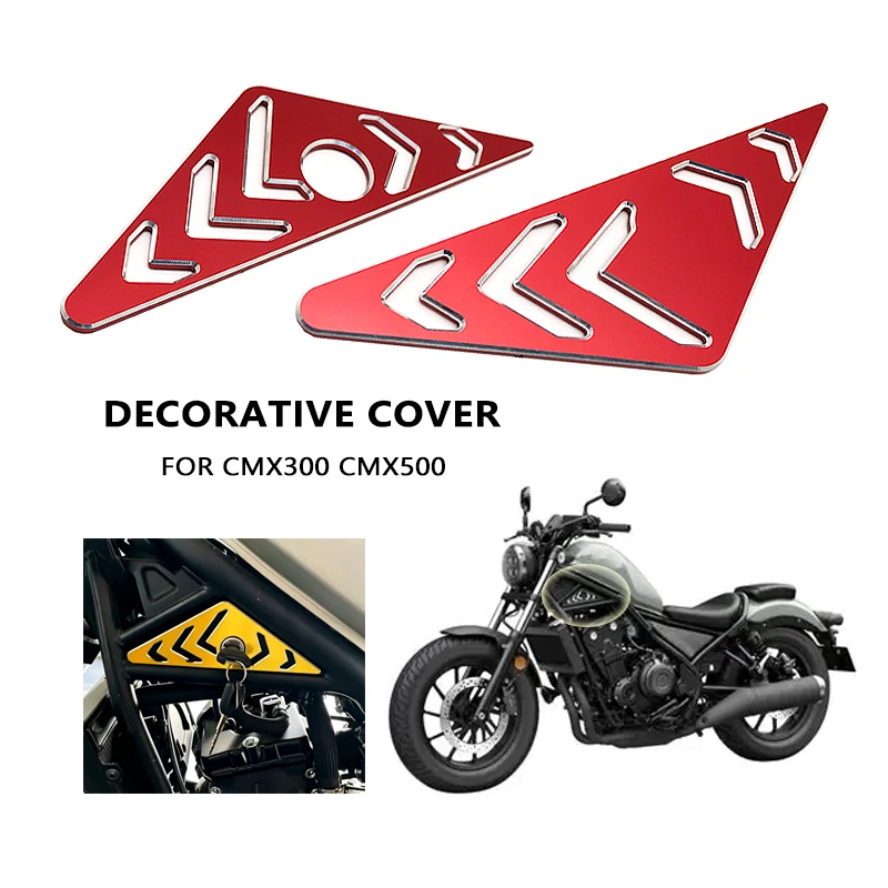 For Honda CMX300 CMX500 2017-2021 Motorcycle Left&Right Decorative Cover of Engine Frame Electric Door Lock Cover Accessories
For Honda CMX300 CMX500 2017-2021 Motorcycle Left&Right Decorative Cover of Engine Frame Electric Door Lock Cover Accessories