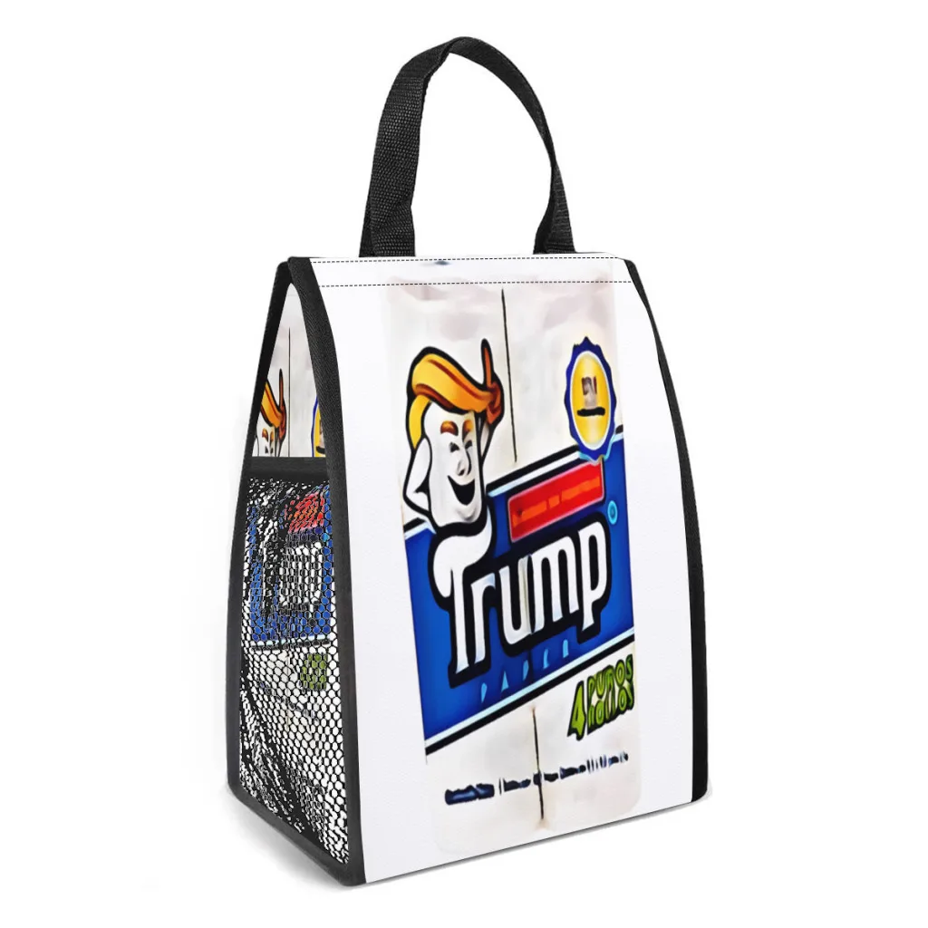 Trump Toilet Paper, Asswipe Thermal Insulated Lunch Bag Portable Lunch Container For Camp Multifunction Food Box
Trump Toilet Paper, Asswipe Thermal Insulated Lunch Bag Portable Lunch Container For Camp Multifunction Food Box