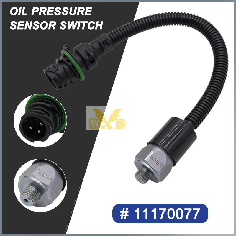 Oil Pressure Sensor Switch VOE11170077 11170077 for Volvo L50D L70D L90D L120D L150D L180D L220D L330D L150C L180C L50E L330E
Oil Pressure Sensor Switch VOE11170077 11170077 for Volvo L50D L70D L90D L120D L150D L180D L220D L330D L150C L180C L50E L330E