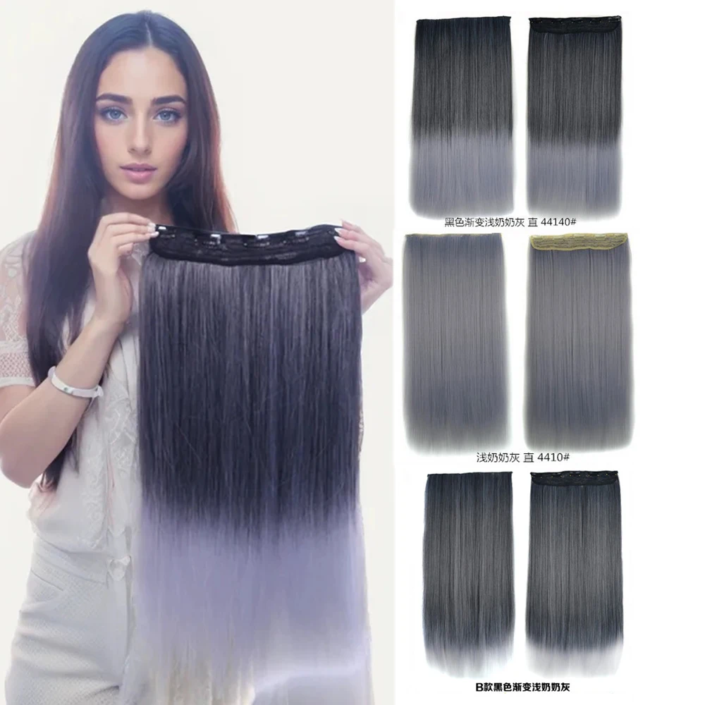 One Piece Clip in Hair Extension Thick Synthetic Fiber Long Straight Hairpieces
One Piece Clip in Hair Extension Thick Synthetic Fiber Long Straight Hairpieces