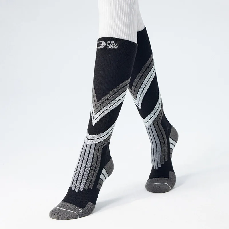 Breathable Anti-Odor Compression Socks, Wool Blend Knee High Ski Socks for Outdoor Snow Sports Cycling Hiking
Breathable Anti-Odor Compression Socks, Wool Blend Knee High Ski Socks for Outdoor Snow Sports Cycling Hiking