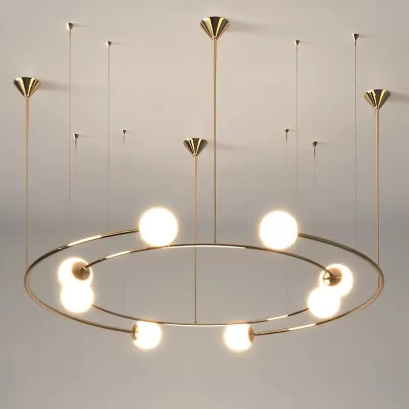 Modern Living Room Chandelier Lamp Glass Ball Pendant Lamp For Dinning Room Hotel Nordic Hanging Suspension Light Home Decor
Modern Living Room Chandelier Lamp Glass Ball Pendant Lamp For Dinning Room Hotel Nordic Hanging Suspension Light Home Decor