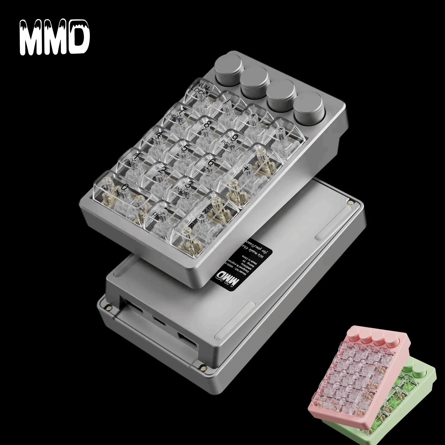 MMD KM21Pro Цифровая клавиатура с тремя режимами горячей замены, алюминиевая дизайнерская клавиатура с 21 клавишами VIa, механическая беспроводная клавиатура на заказ, подарок
MMD KM21Pro Цифровая клавиатура с тремя режимами горячей замены, алюминиевая дизайнерская клавиатура с 21 клавишами VIa, механическая беспроводная клавиатура на заказ, подарок