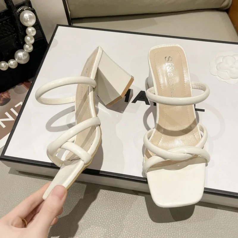 Woman Summer Sandals 2024 Open Toe Sandal Dress Shoes Women’s High Heels Sandals Square Heeled Pumps Ladies Shoes
Woman Summer Sandals 2024 Open Toe Sandal Dress Shoes Women’s High Heels Sandals Square Heeled Pumps Ladies Shoes