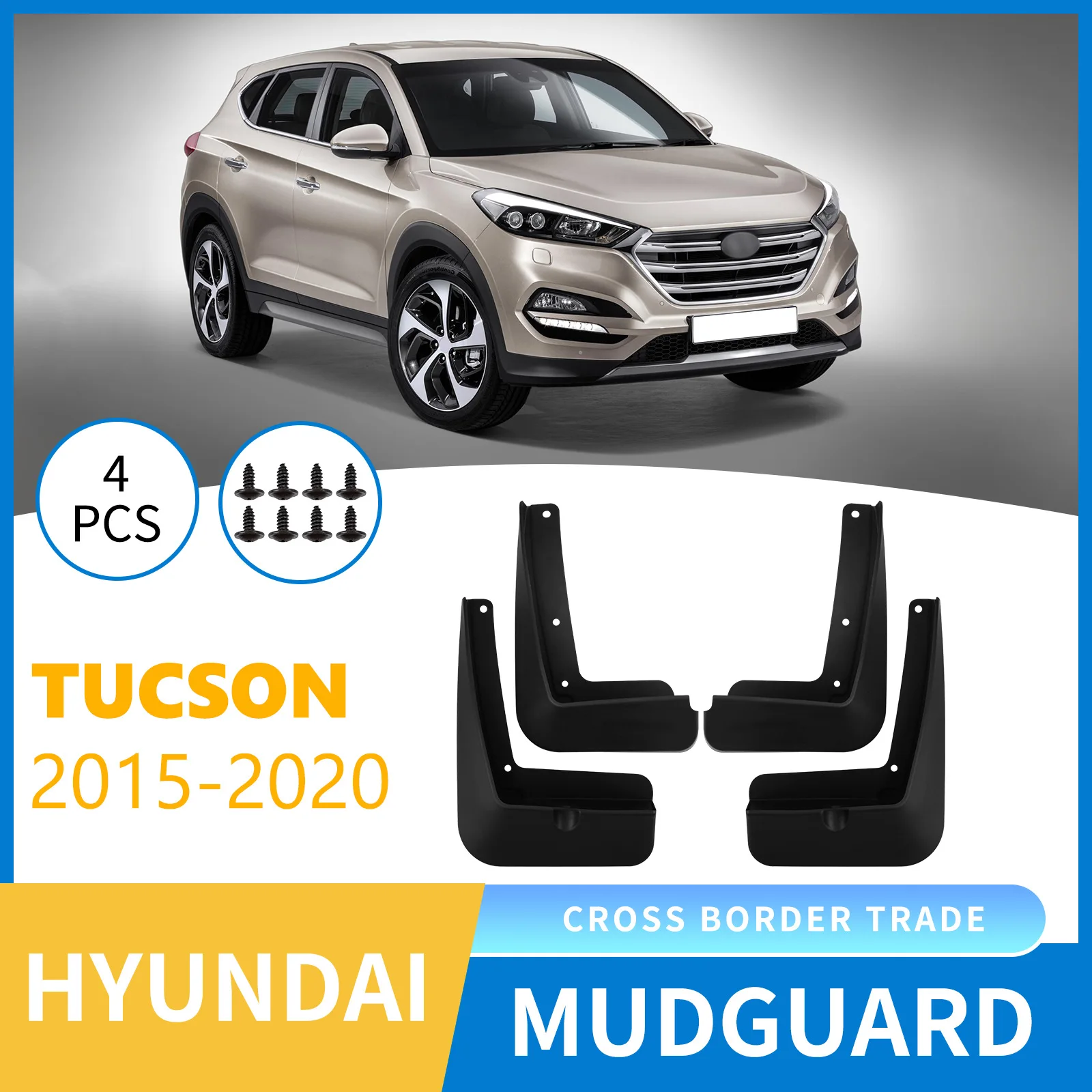 Suitable for Hyundai Tucson 2015-2020 car tire fender skin modification
Suitable for Hyundai Tucson 2015-2020 car tire fender skin modification