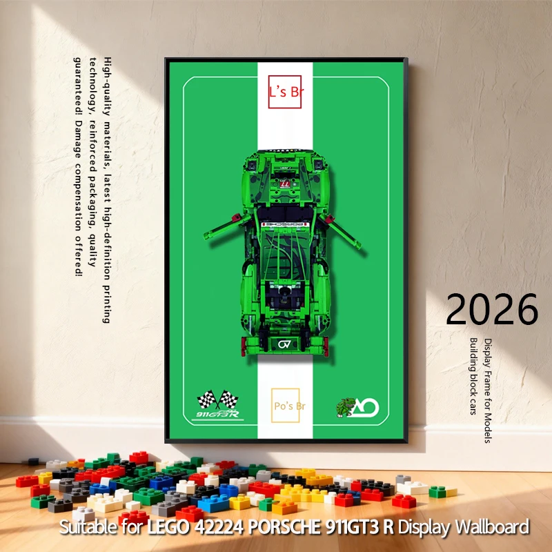 Новая настенная витрина 2026 года для модели автомобиля LEGO 42224 Porsche 911 GT3R, настенный дисплей-бокс, фоторамка
Новая настенная витрина 2026 года для модели автомобиля LEGO 42224 Porsche 911 GT3R, настенный дисплей-бокс, фоторамка