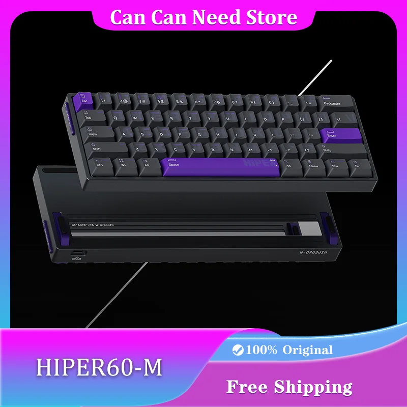 ZIRNEX HIPER60-M Magnetic Switch Gaming Keyboard CNC All-Aluminum 8K Polling Rate RT0.02 Esports Mechanical Keypad for Valorant
ZIRNEX HIPER60-M Magnetic Switch Gaming Keyboard CNC All-Aluminum 8K Polling Rate RT0.02 Esports Mechanical Keypad for Valorant