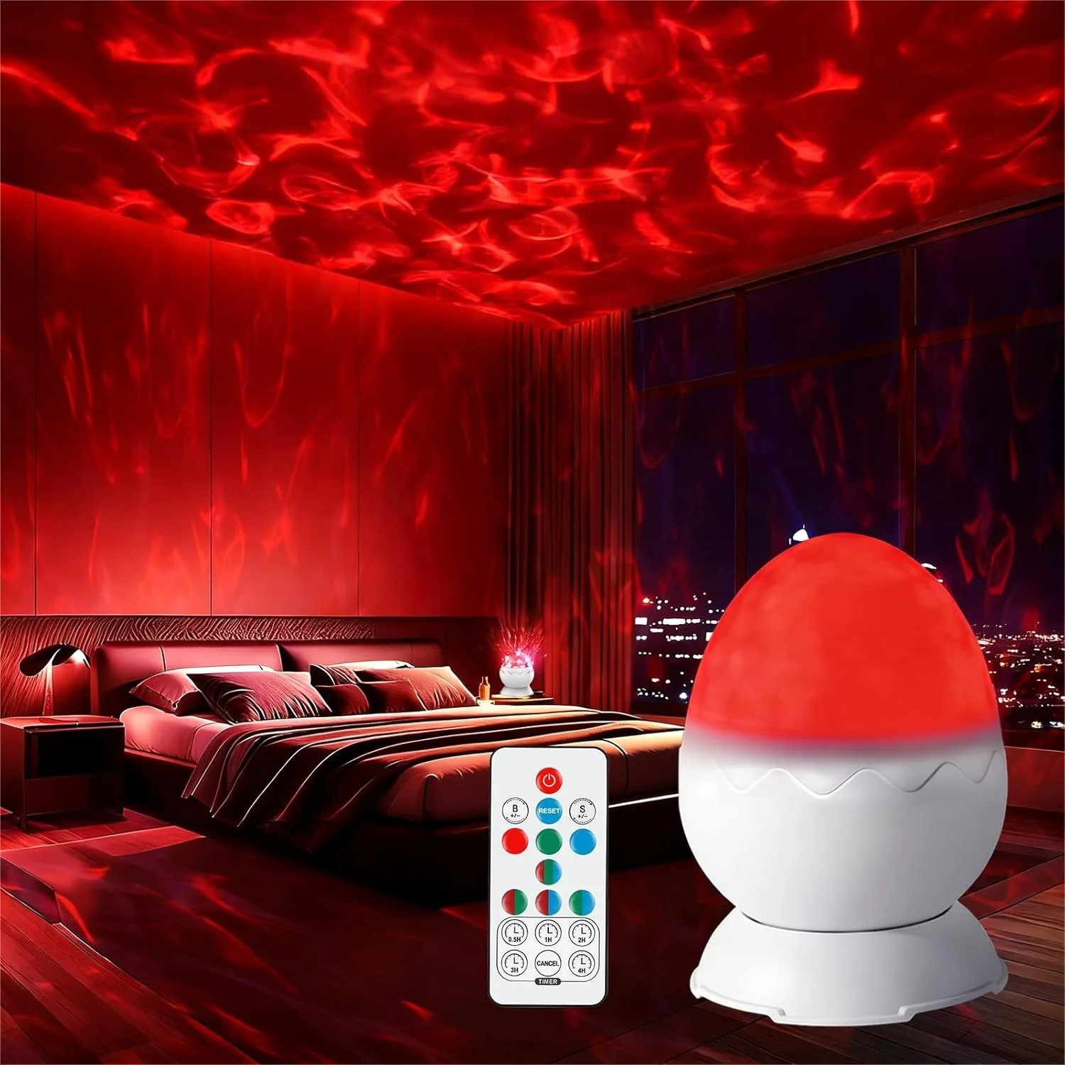 2-in-1 Galaxy Projector with Red Night Light, 7 Color Modes Remote Timer for Bedroom Decor, Gift for Kids Adults
2-in-1 Galaxy Projector with Red Night Light, 7 Color Modes Remote Timer for Bedroom Decor, Gift for Kids Adults