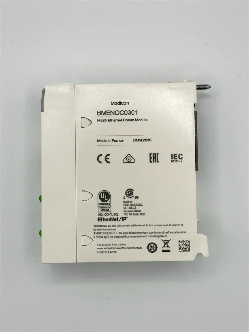 Оригинальный новый модуль ПЛК на складе BMENOC0301 Модуль связи Ethernet, гарантия один год
Оригинальный новый модуль ПЛК на складе BMENOC0301 Модуль связи Ethernet, гарантия один год