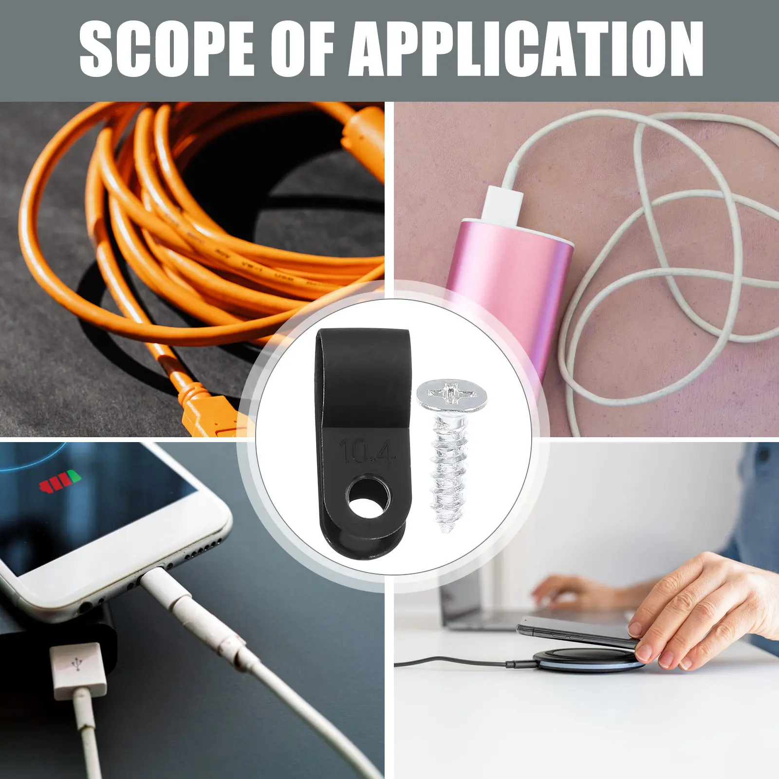 200 шт. пластиковых кабельных зажимов для стены с винтами, органайзер для проводов, для дома и офиса, для электрических кабелей
200 шт. пластиковых кабельных зажимов для стены с винтами, органайзер для проводов, для дома и офиса, для электрических кабелей