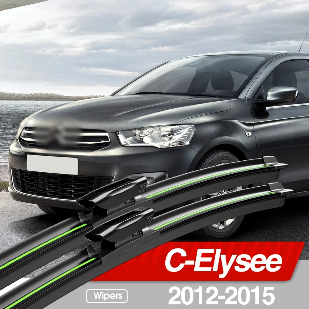 For Citroen C-Elysee 2012-2015 Front Windshield Wiper Blades 2pcs Windscreen Window Accessories 2013 2014
For Citroen C-Elysee 2012-2015 Front Windshield Wiper Blades 2pcs Windscreen Window Accessories 2013 2014