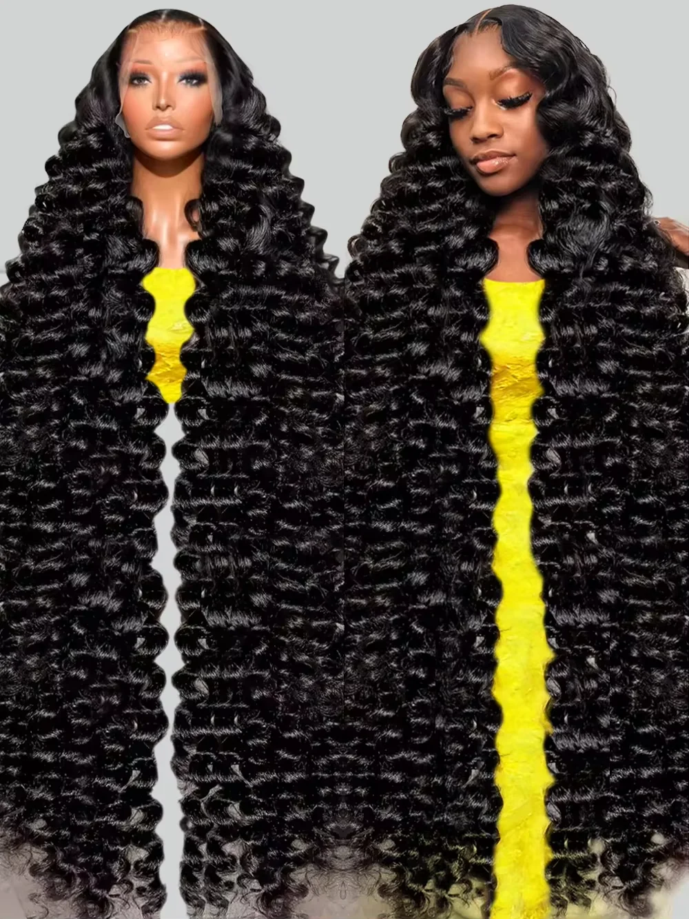 Mossily 250 Density Loose Deep Wave 13x6 HD Lace Front Human Hair Wigs Brazilian 30 40 Inch Water Wave Curly Lace Frontal Wig
Mossily 250 Density Loose Deep Wave 13x6 HD Lace Front Human Hair Wigs Brazilian 30 40 Inch Water Wave Curly Lace Frontal Wig