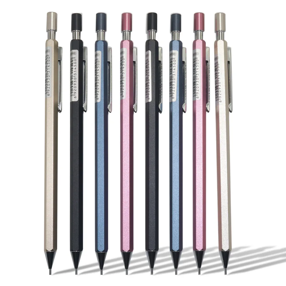 1 Pcs Mechanical Pencil Full Metal Mechanical Pencil Solid Color Simple Hexagonal Shape Good Grip Students
1 Pcs Mechanical Pencil Full Metal Mechanical Pencil Solid Color Simple Hexagonal Shape Good Grip Students