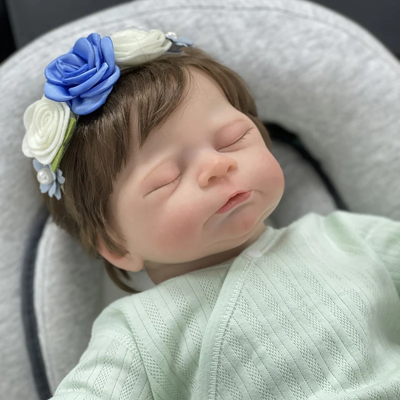 50CM Timothy Newborn Soft Touch Cloth Body Reborn Baby Doll Lifelike Visible Veins Hand Rooted-Hair Children's Toys Gifts
50CM Timothy Newborn Soft Touch Cloth Body Reborn Baby Doll Lifelike Visible Veins Hand Rooted-Hair Children's Toys Gifts